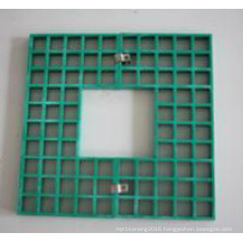 PVC Coated Steel Grating for Tree Pool in High Quality